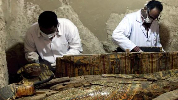 Nueva tumba faraónica descubierta en Luxor.
