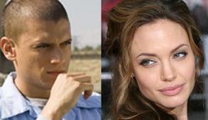 Wentworth Miller y Angelina Jolie. IDEAL