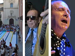 Los Escolapios, 'El Granaíno' y Curro Albaycín, medallas de Granada