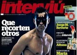 Jesús Vázquez, desnudo de película en Interviú