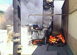 Incendio en la lavandería del Complejo Hospitalario