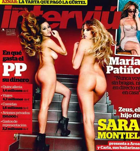María Patiño se sincera sexy en Interviú: "Nunca voy sin bragas, ni en directo ni en casa"