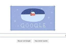 Felices Fiestas, el tercer doodle navideño que Google nos regala