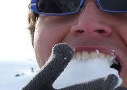 Nieve para comer