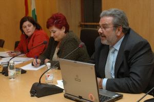 ADELANTO. Jorge Rodríguez en la reunión con los alcaldes. /R. V.