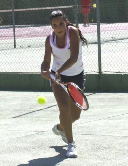 Patricia Molino, durante un partido. / J. A. S,.