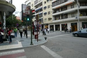 Confluencia de las calles Bernabé Soriano, Correa Weglison y Madre Soledad Torres Acosta. /CELIA MONDÉJAR