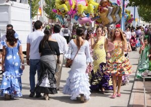 Ambiente en el ferial. / ROMÁN