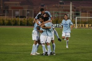 La victoria, el mejor bálsamo para olvidar problemas extradeportivos. ::
IDEAL