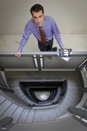 Le llamaban 'el periodista de 'OT'. Hoy es el jefe de redacción de 'La Voz de Jerez'. :: ESTEBAN