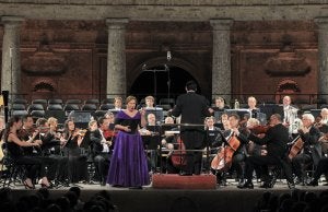 Concierto de la Orquesta del Capitolio de Toulouse en el Palacio de Carlos V, este año. ::                             RAMÓN L. PÉREZ