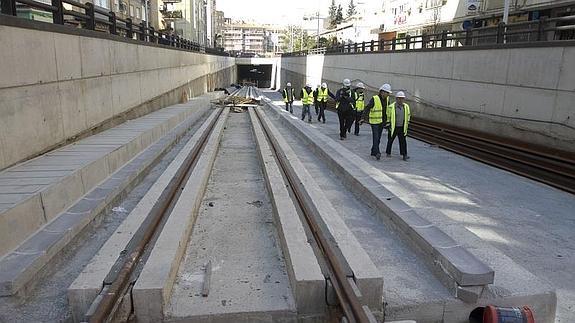 407 mill. recibirá en total la línea de Metro de Granada 