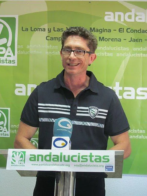Juan Miguel Gutiérrez, durante su presentación. 