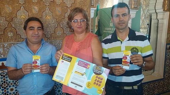 Los taxistas de Almería, contra la violencia de género