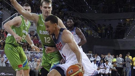 Online Estados Unidos EEUU USA vs Eslovenia, Mundial de Basquetbol, transmisión íntegra