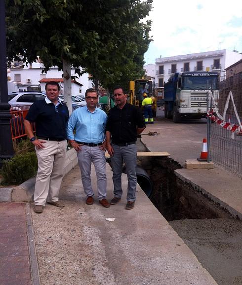 Una nueva tubería evitará inundaciones en la Avenida José Luis Messina