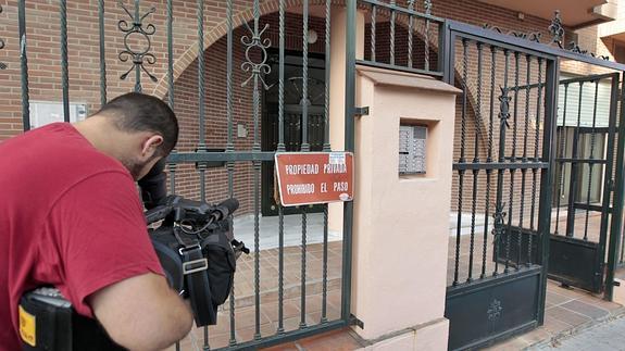 Edificio donde se encontraba el piso en el que se registró el crimen. 