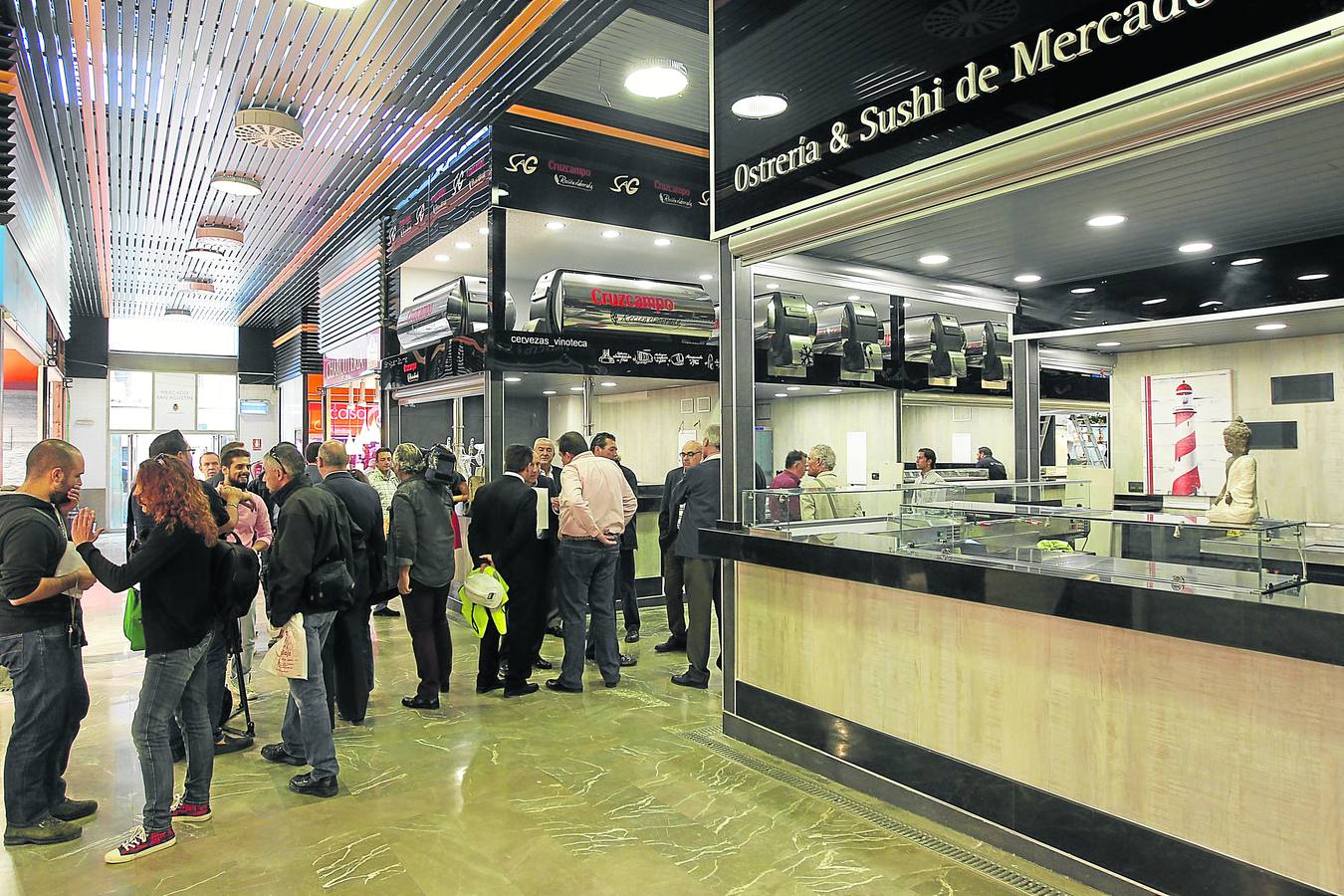 La nueva zona gastronómica ya está casi terminada. 