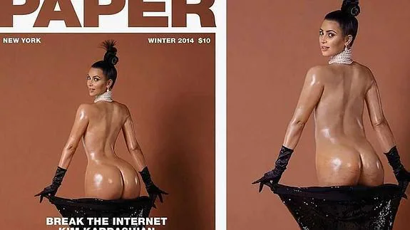 Sexy: El video XXX de Kim Kardashian hace historia en las portadas de EEUU  (espectÃ¡culos) | Ideal
