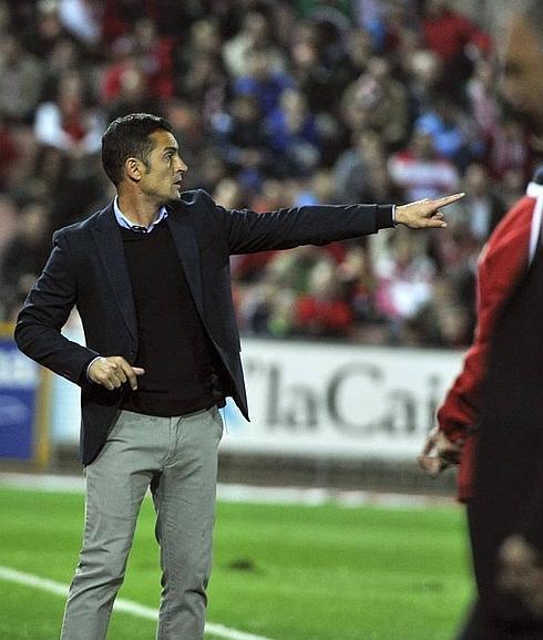 El entrenador de la UD Almería, Francisco Javier Rodríguez “Francisco”