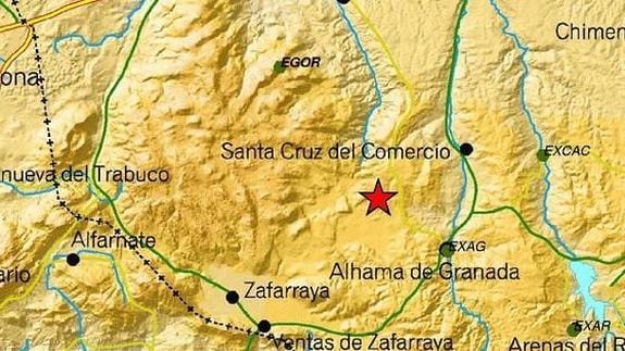 Un terremoto sacude Alhama de Granada