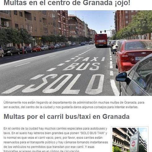 «Vacaciones a Granada, cuidado»