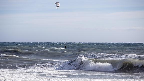 Vista de Playa Granada, este viernes.