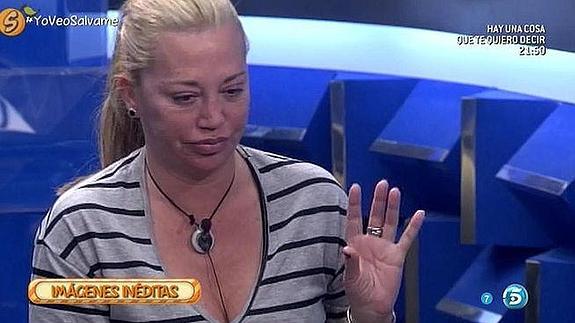 Belén Esteban sobre Jesulín: "Paga siempre el día 5 la pensión para mi hija. Pero él no la ve"
