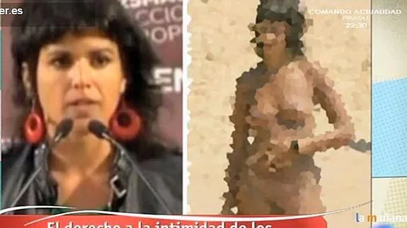 Twitter carga contra 'Amigas y conocidas' por mostrar la foto falsa de Teresa Rodríguez desnuda