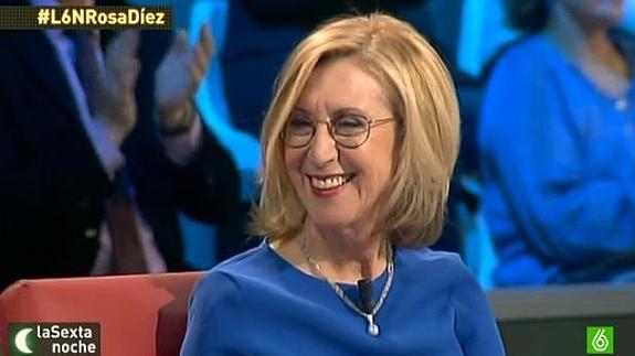 Rosa Díez, en 'La Sexta Noche': "Yo a Rajoy no lo considero mi presidente"