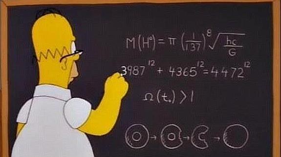 Homer Simpson casi descubre el Bosón de Higgs por azar en un capítulo de 1998