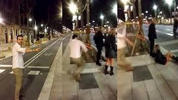 El agresor de la patada de Barcelona ya golpeó a otra chica en Benidorm