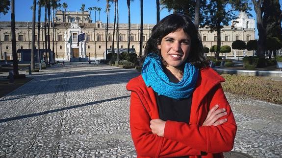 Teresa Rodríguez destaca la capacidad de Podemos de «sacar mucho partido a pocos recursos». 