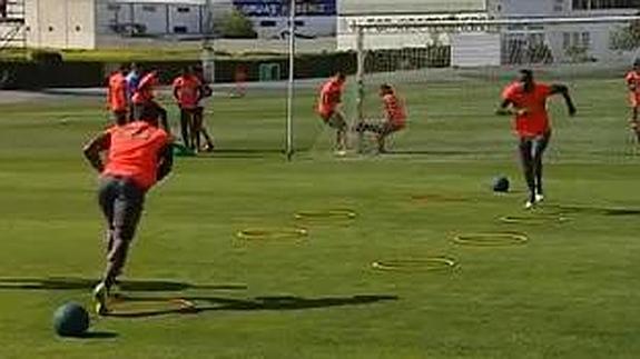 Siete bajas en el ensayo del Granada