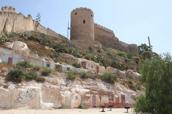 Mesón Gitano, a las faldas de la Alcazaba de Almería.