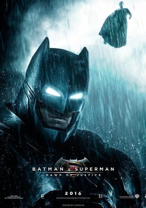 'Batman v Superman': espectacular poster 'fan made' con Ben Affleck y Henry Cavill