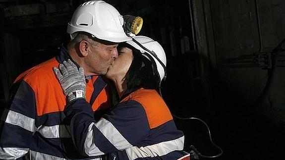 Modesto Vegega Iglesias y Susana Lombardía. 