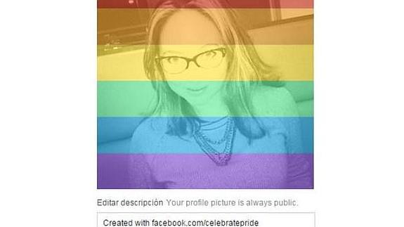 Facebook crea un filtro del orgullo gay para las fotos de perfil