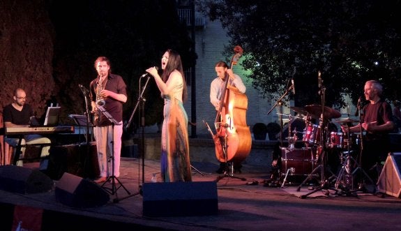 El concierto de Jaleo Quintet en el Palacio de los Cordova.