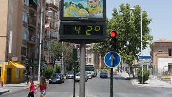 Otro día con más de 40 grados en Granada