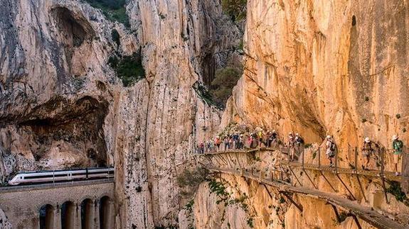 El Caminito del Rey de Málaga ya luce espectacular en Google Maps