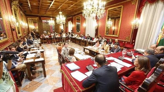 El Ayuntamiento ha celebrado dos plenos esta mañana 