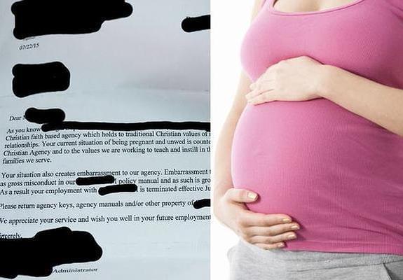 Despiden a una embarazada por ser "una vergüenza e ir en contra de los valores cristianos"