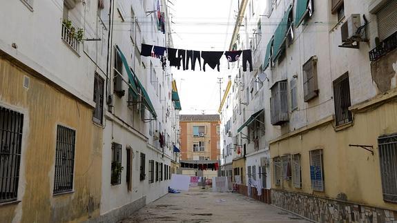 Imagen de una de las calles de Santa Adela.