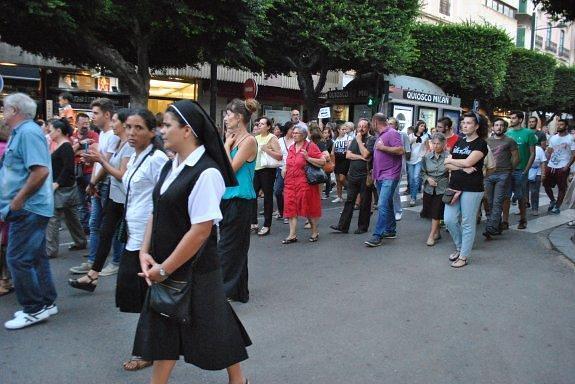 La marcha fue respaladada por numerosos representantes.