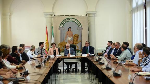 Reunión en la que se ha dado a conocer la concesión.