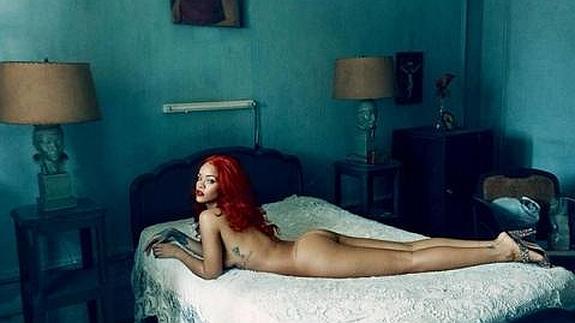 Las fotos de Rihanna completamente desnuda para Vanity Fair