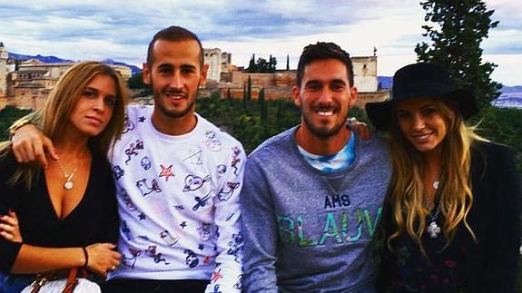 Álex Gálvez, de fin de semana en Granada