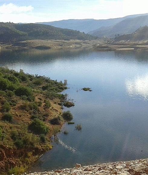 La presa, inaugurada hoy. 