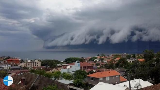 La espectacular y apocalíptica nube tsunami que sorprendió a Sidney